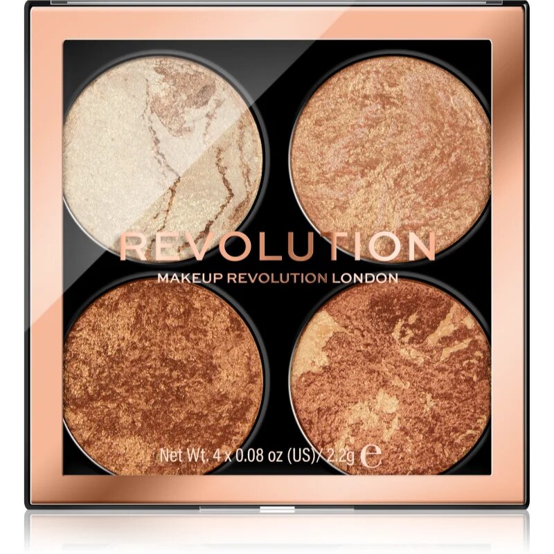 Revolution Cheek Kit paleta za lica odtenek Don’t Hold Back 4x2.2 g