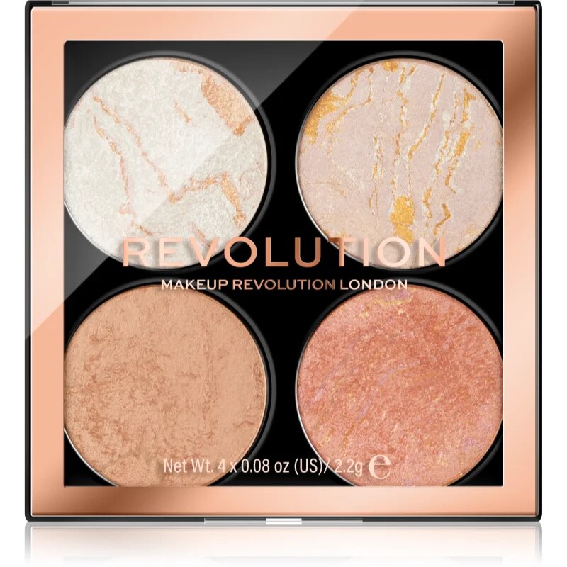 Revolution Cheek Kit paleta za lica odtenek Take a Breather 4x2.2 g