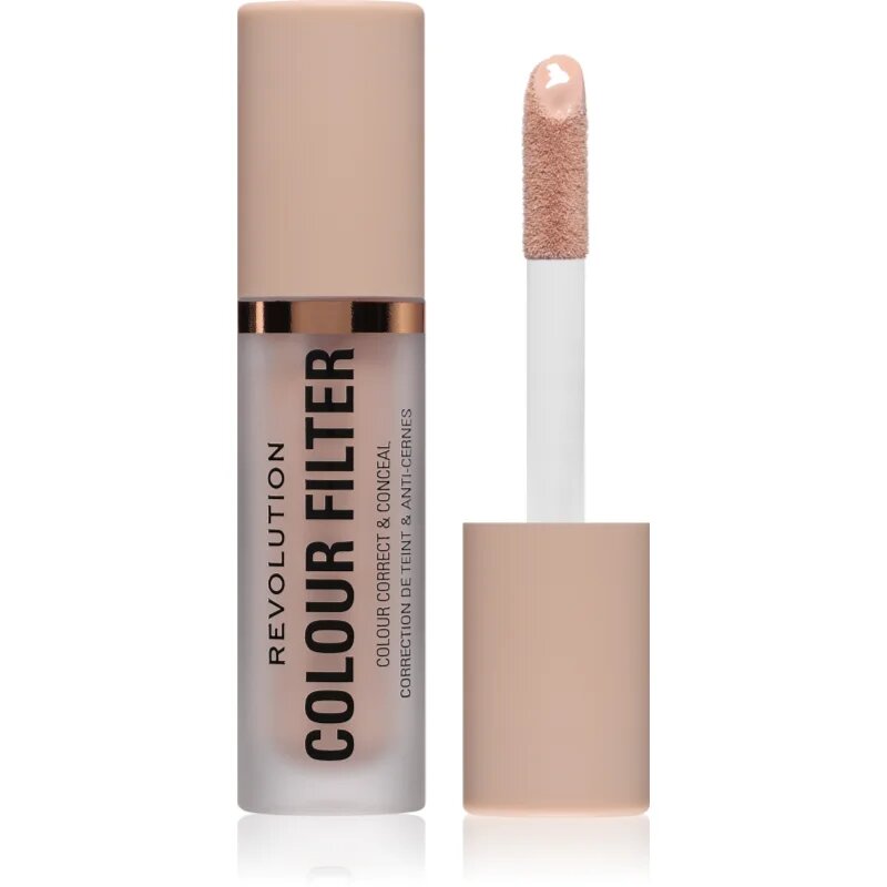 Revolution Colour Correct Concealer tekoči korektor odtenek Rose 6 ml