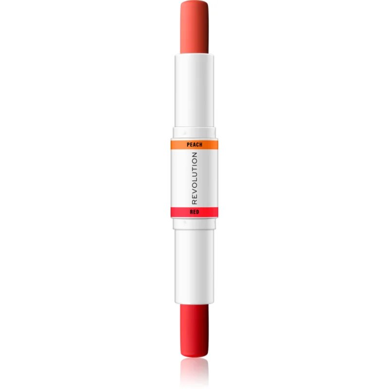 Revolution Colour Correcting korektivna paličica za poenotenje tona kože odtenek Red & Peach 2x4.3 g