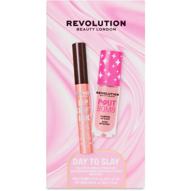 Revolution Day to Slay Duo darilni set za ustnice za ženske 1 kos