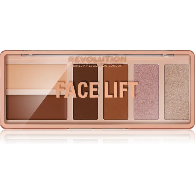 Revolution Face Lift paleta za konture obraza odtenek Light to Medium 6x1.8 g
