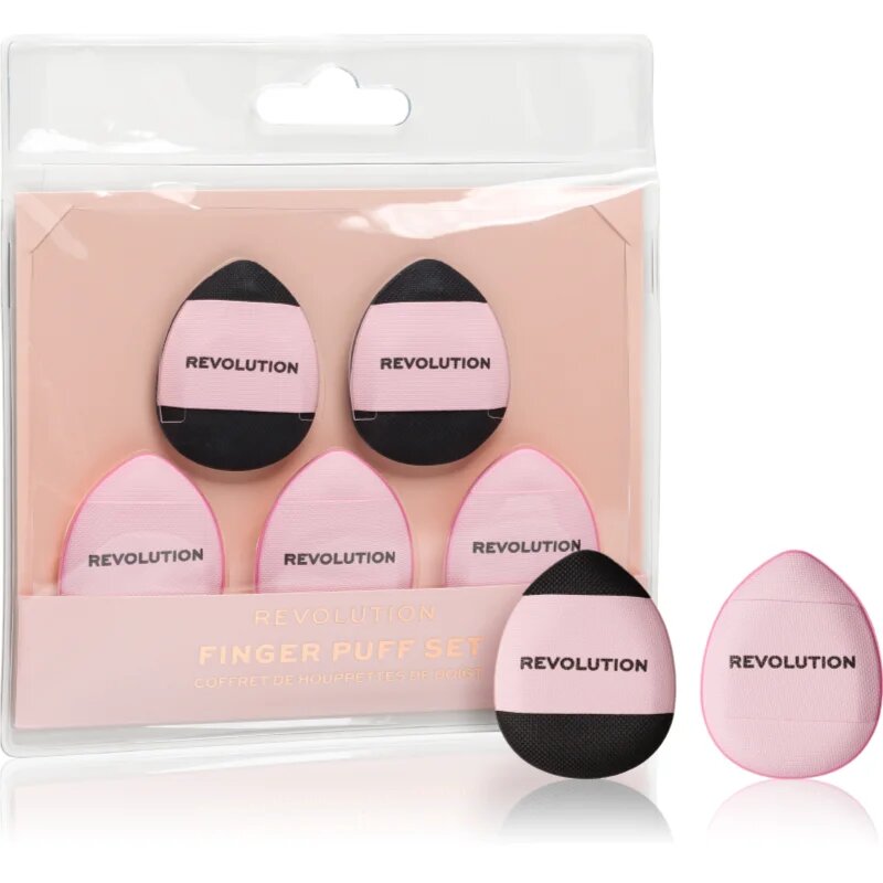 Revolution Finger Puff Set blazinica 5 kos