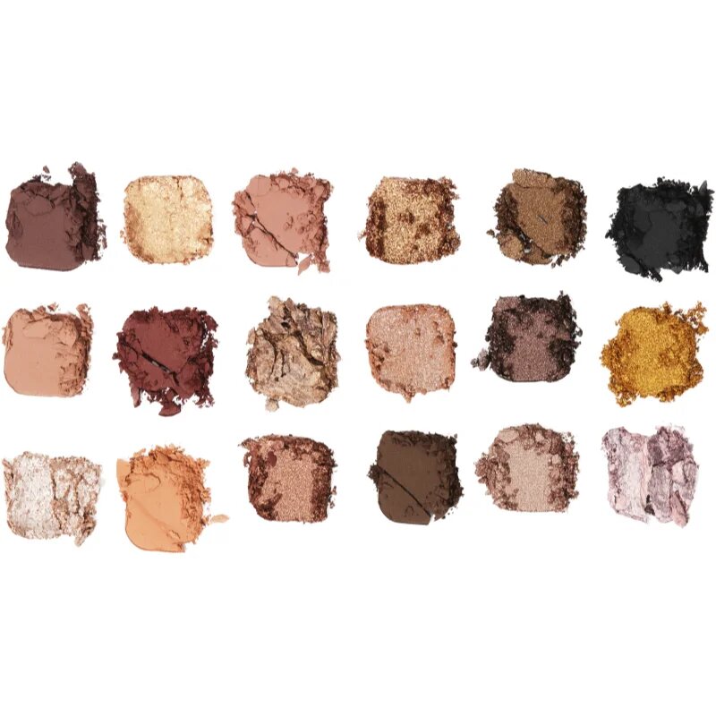 Revolution Forever Flawless paleta senčil za oči odtenek Bronze Temptation 18x1.1 g