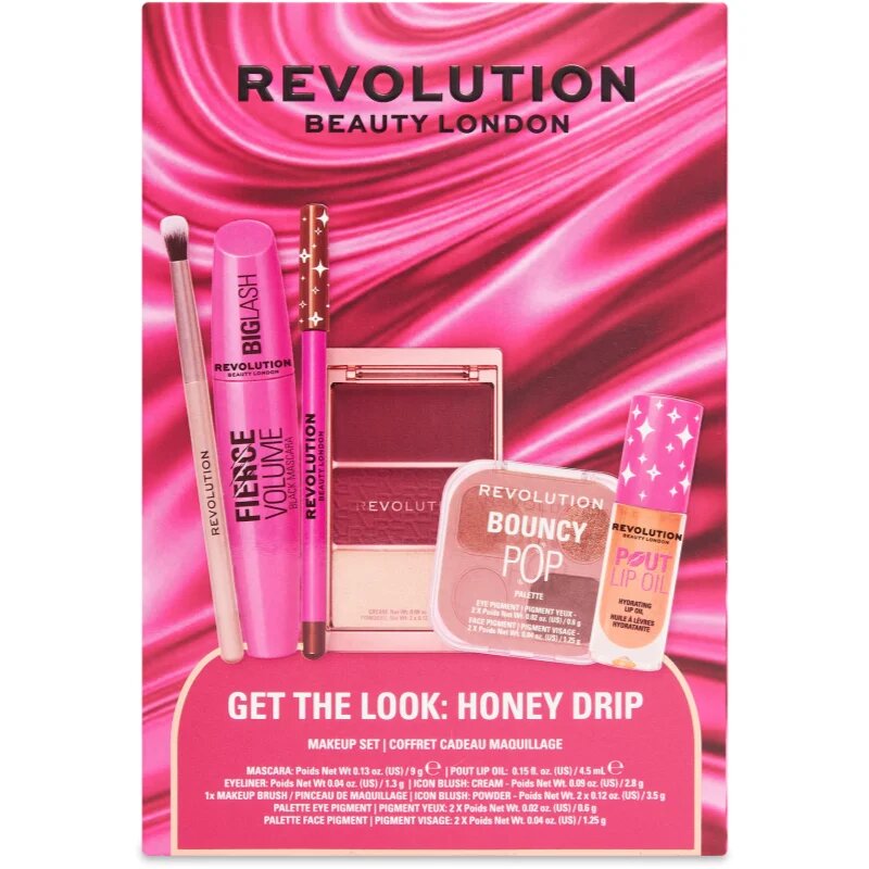 Revolution Get The Look Honey Drip darilni set za ženske 1 kos
