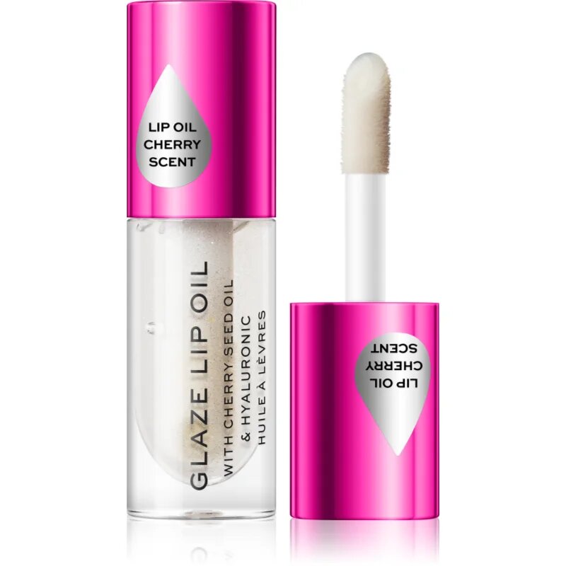 Revolution Glaze olje za ustnice odtenek Lust Clear – Shimmer 4.6 ml