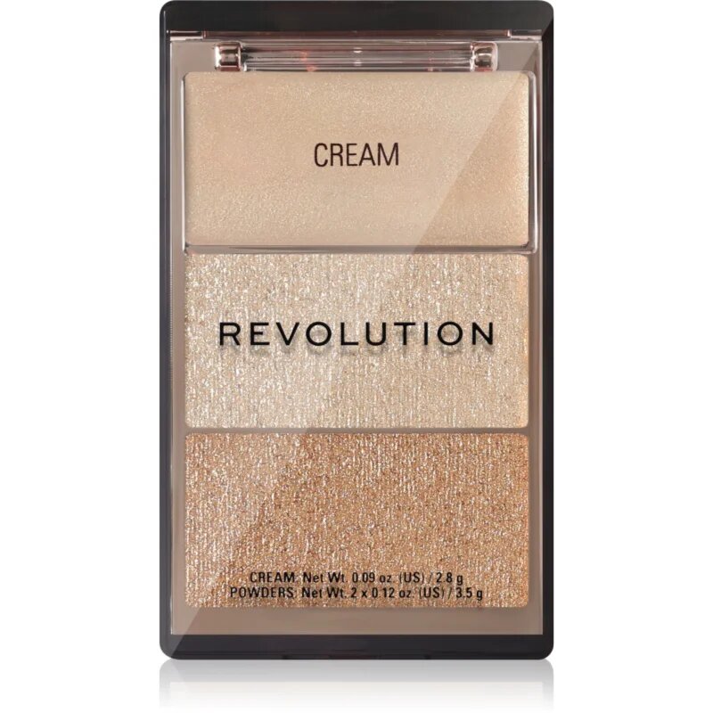 Revolution Golden Glam Duo darilni set za ženske 1 kos