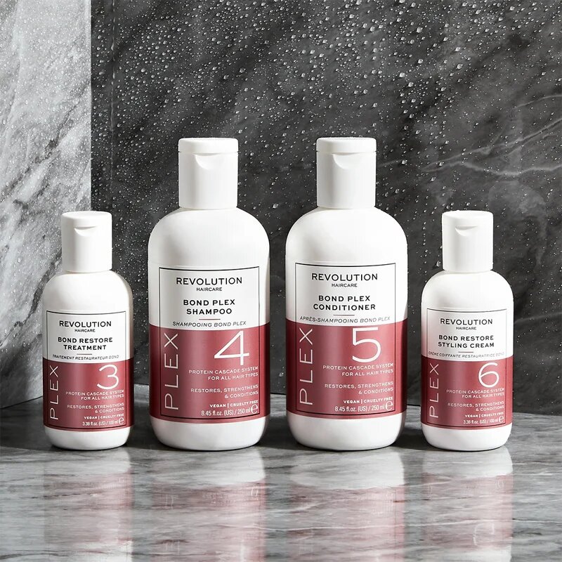 Revolution Haircare Plex No.3 Bond Restore Treatment intenzivna kura za lase za suhe in poškodovane lase 100 ml