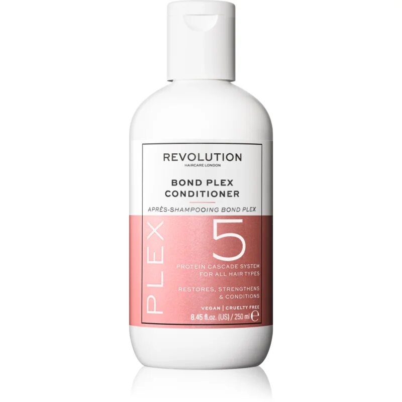 Revolution Haircare Plex No.5 Bond Conditioner globinsko regeneracijski balzam za suhe in poškodovane lase 250 ml