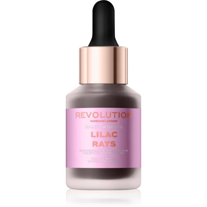 Revolution Haircare Rainbow Drops tonirana barva za lase odtenek Lilac Rays 30 ml