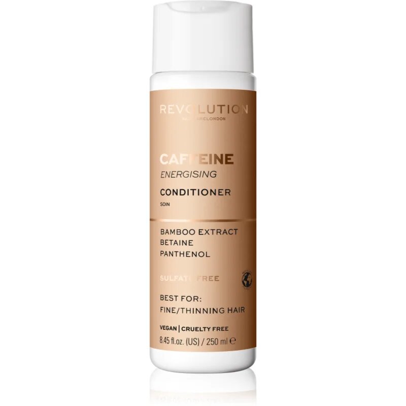 Revolution Haircare Skinification Caffeine energijski balzam za tanke redke in krhke lase 250 ml