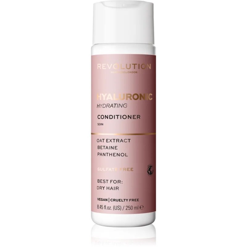 Revolution Haircare Skinification Hyaluronic vlažilni balzam za suhe lase 250 ml