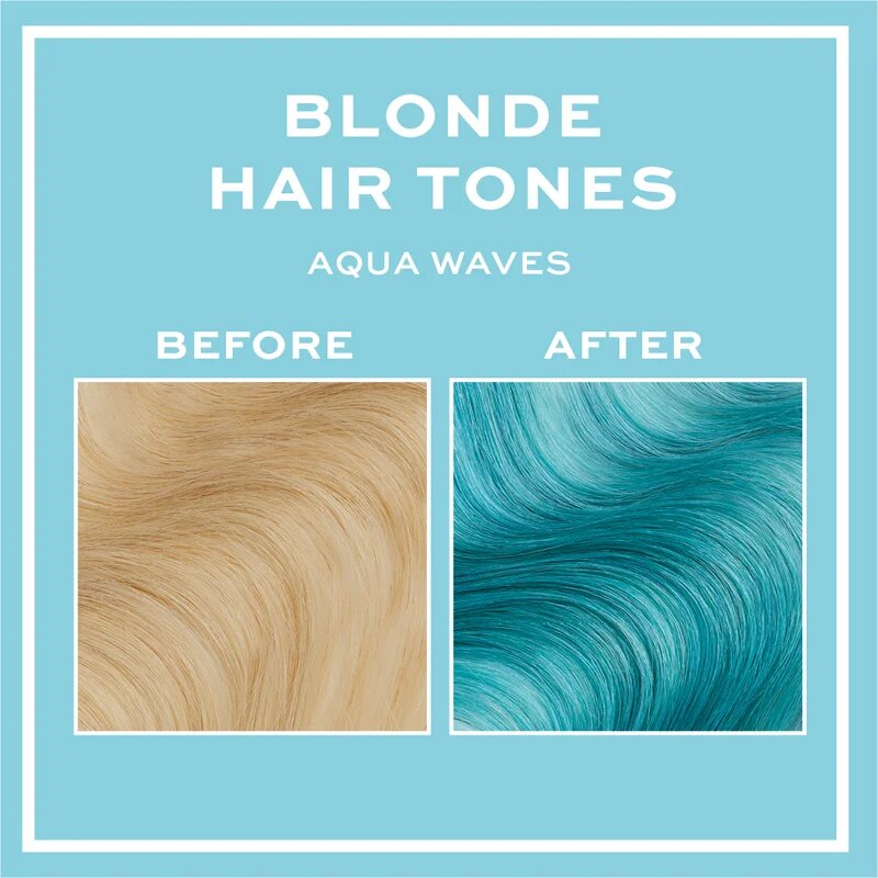 Revolution Haircare Tones For Blondes tonirani balzam za blond lase odtenek Aqua Waves 150 ml