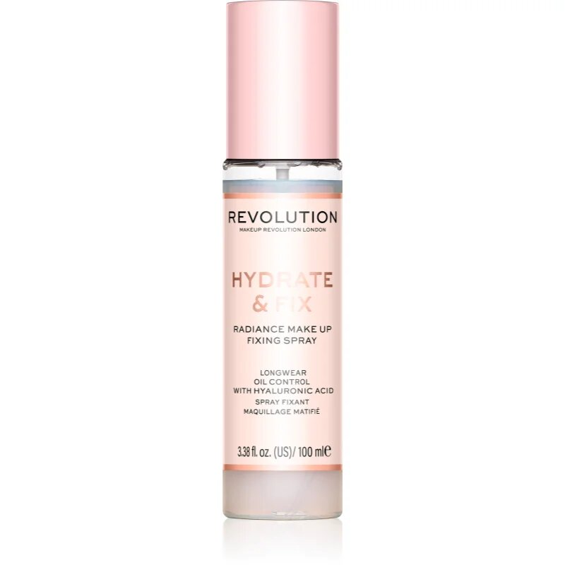 Revolution Hydrate & Fix pršilo za fiksiranje make-upa 100 ml