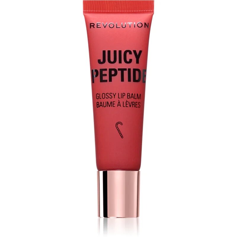 Revolution Juicy Peptide balzam za ustnice s peptidi odtenek Candy Cane 8 ml