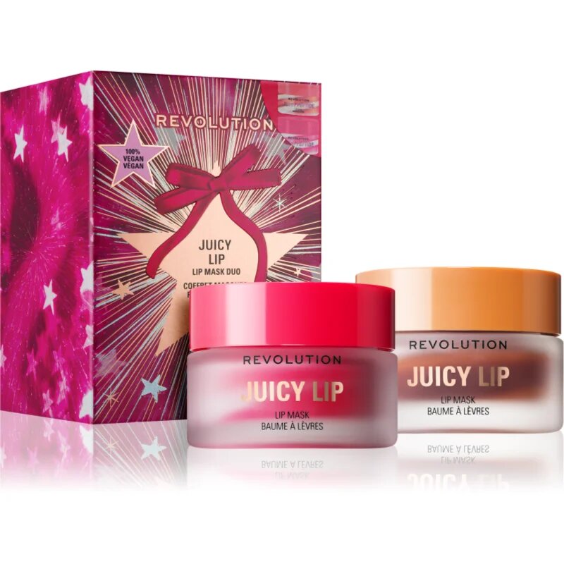 Revolution Makeup set Juicy Peptide darilni set za ustnice