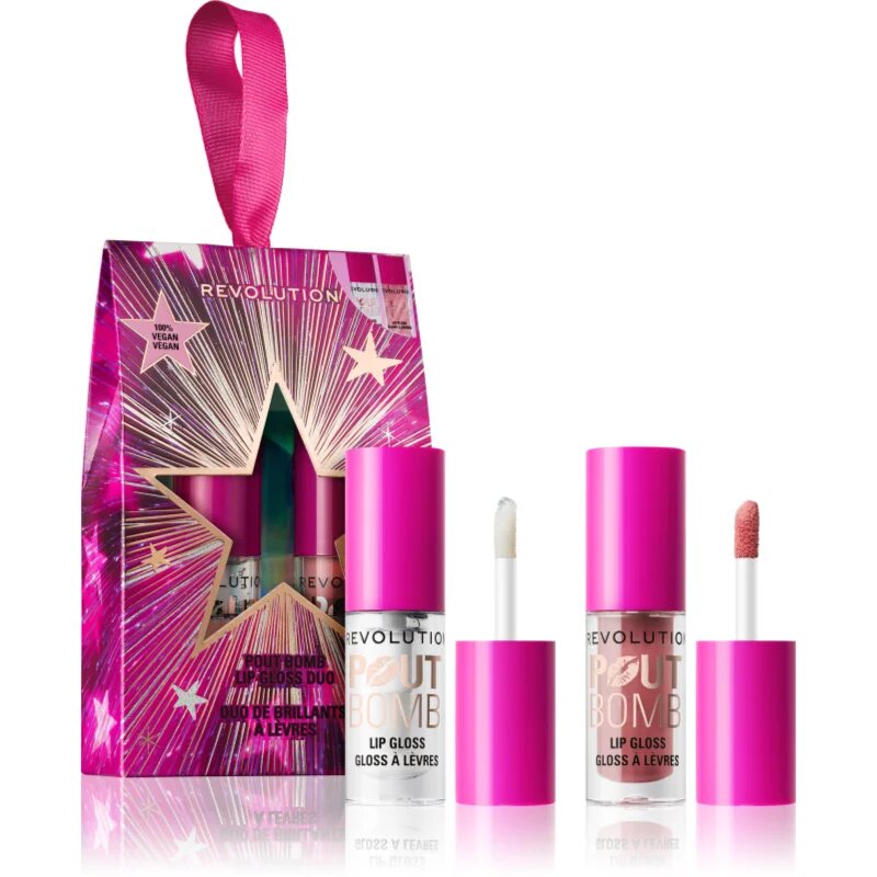 Revolution Makeup set Pout Bomb darilni set za ustnice