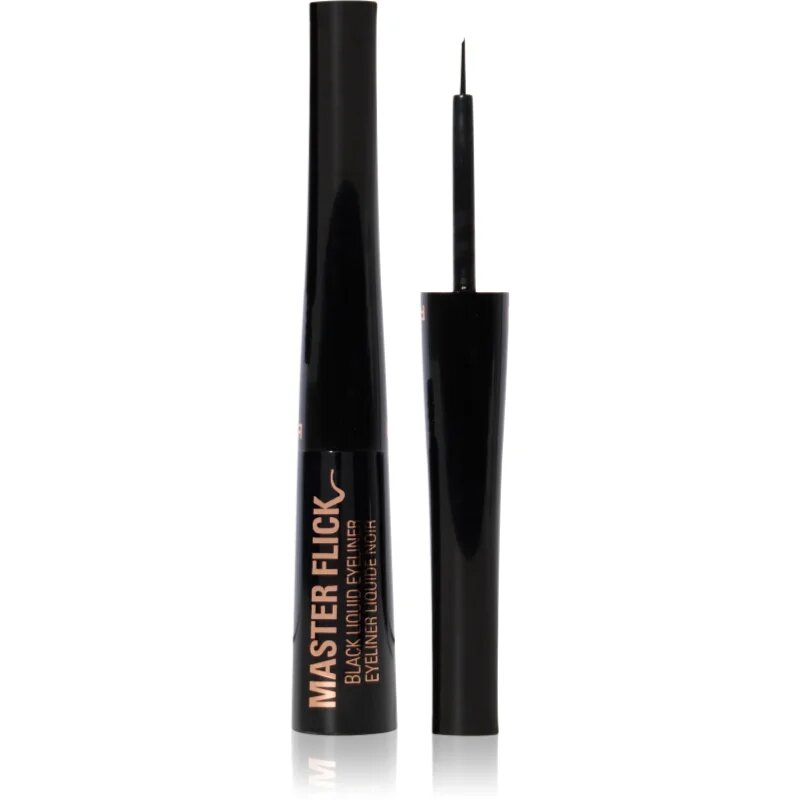 Revolution Master Flick Liquid Eyeliner natančno tekoče črtalo za oči odtenek Black 5 ml