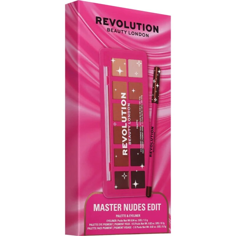 Revolution Master Nudes Edit darilni set za oči za ženske 1 kos