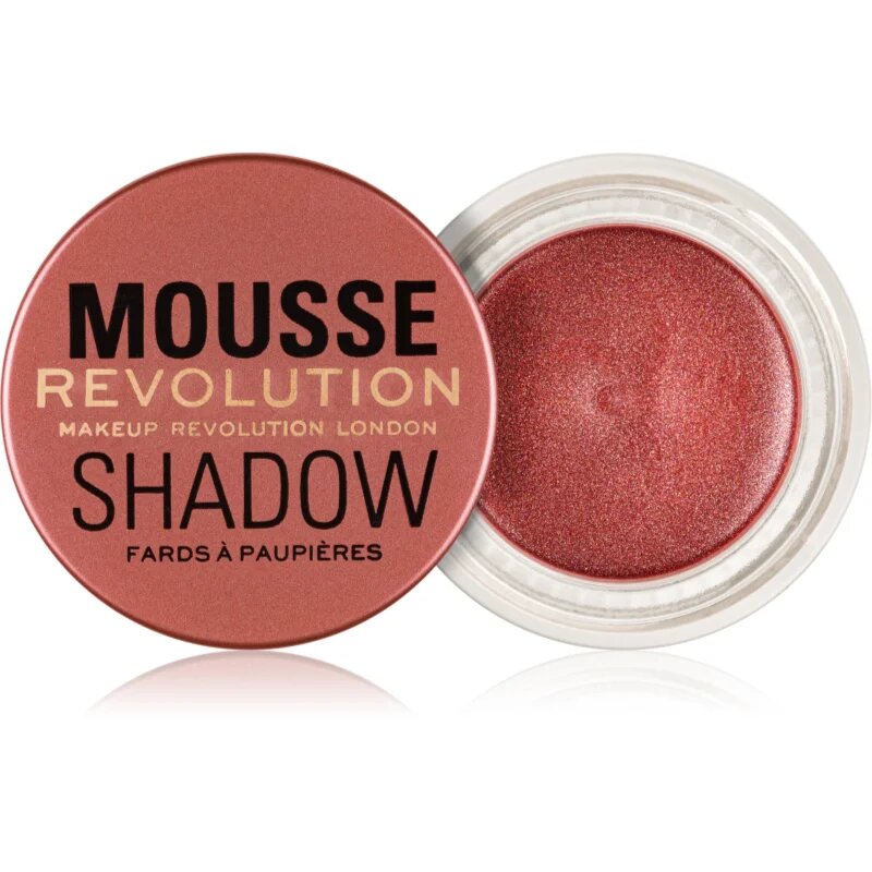 Revolution Mousse kremasto senčila za oči odtenek Amber Bronze 4 g