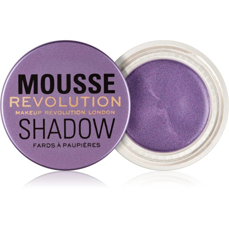 Revolution Mousse kremasto senčila za oči odtenek Lilac 4 g