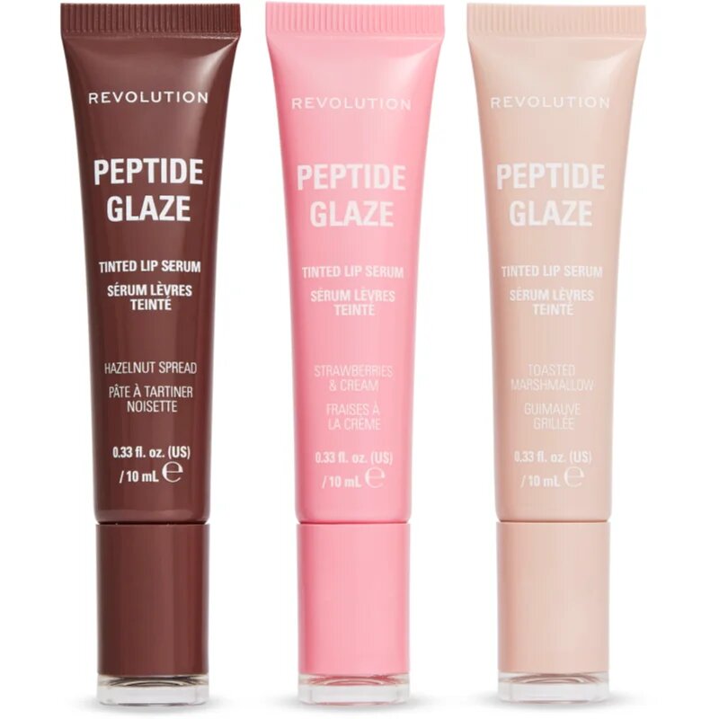 Revolution Peptide Glaze Edit darilni set za ustnice 1 kos