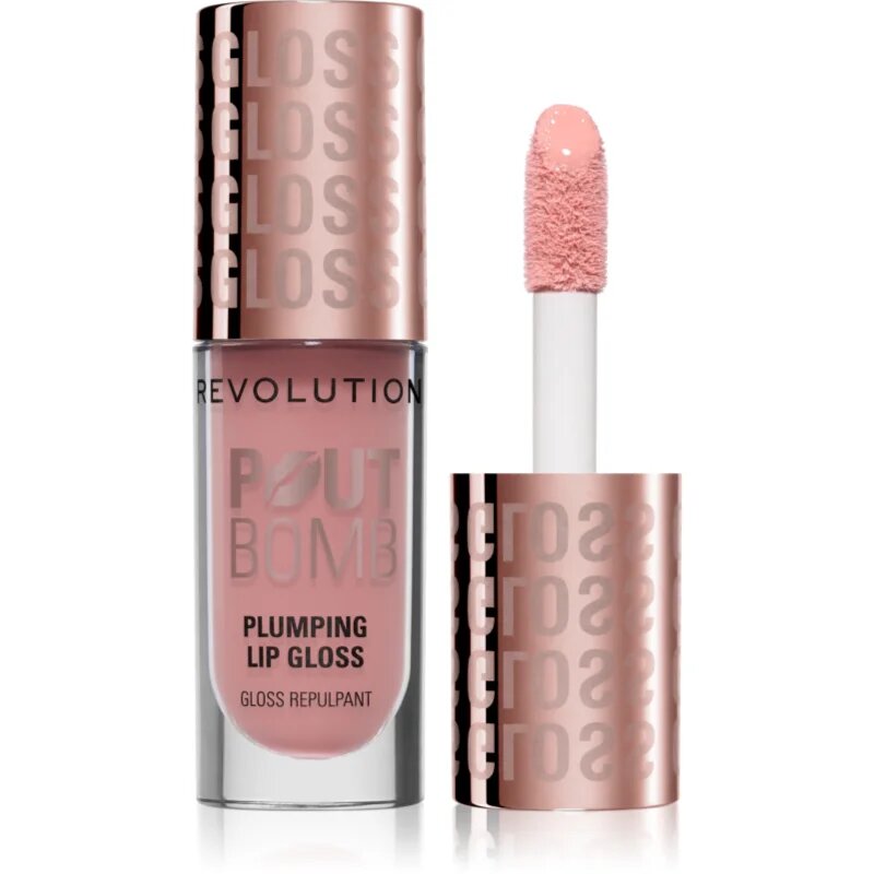 Revolution Pout Bomb sijaj za ustnice za večji volumen z visokim sijajem odtenek Candy 4.6 ml