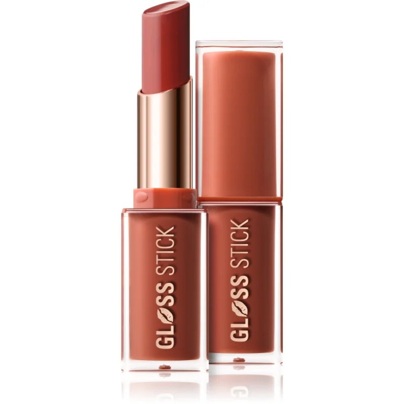 Revolution Pout Lip Gloss Stick vlažilna sijoča šminka odtenek Toffee Nude 3 g