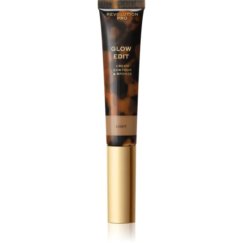 Revolution PRO Glow Edit tekoči bronzer odtenek Light 15 ml