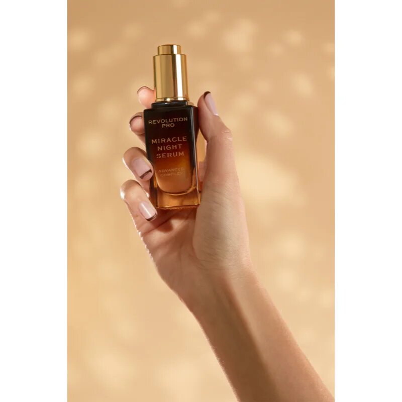 Revolution PRO Miracle Night Rescue vlažilni in hranilni serum za obraz 30 ml