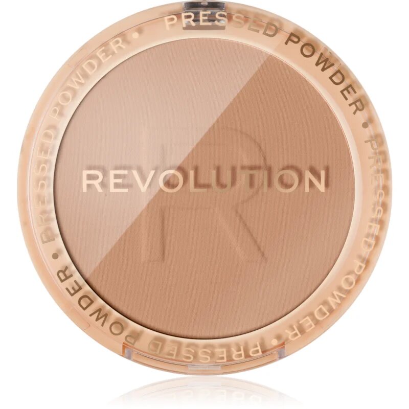Revolution Reloaded nežni kompaktni puder odtenek Beige 6 g