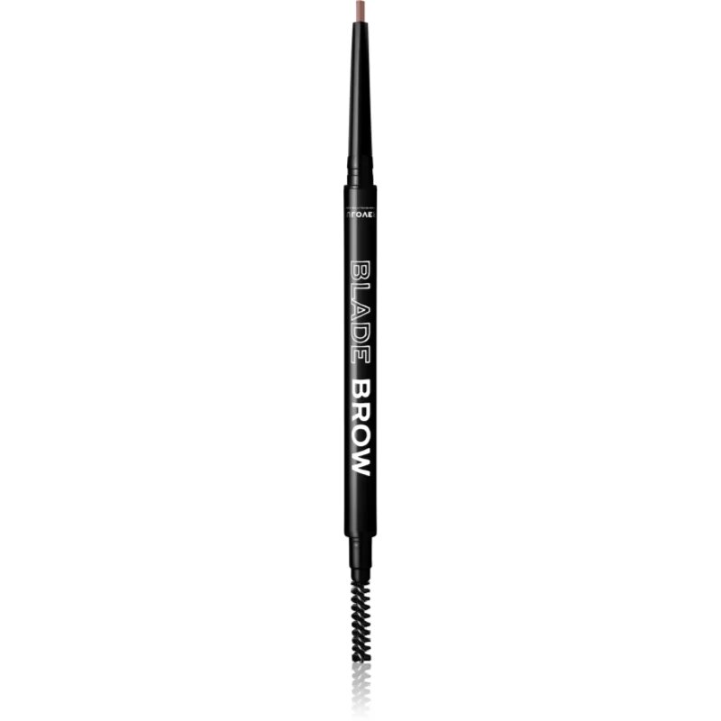 Revolution Relove Blade Brow svinčnik za obrvi s krtačko odtenek Brown 01 g