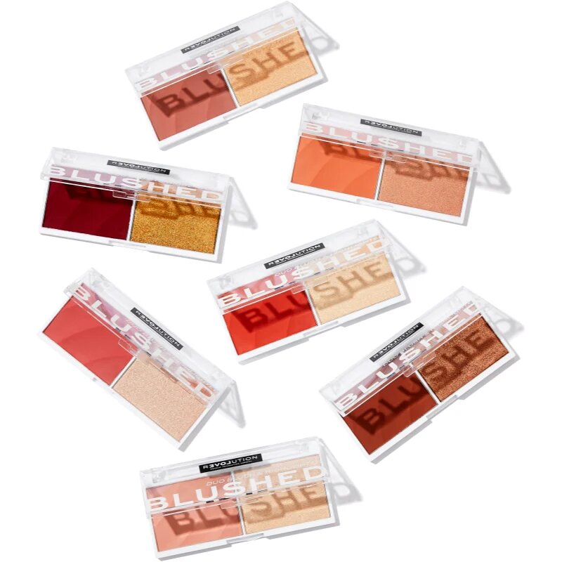 Revolution Relove Colour Play rdečilo z osvetljevalcem odtenek Cute 58 g