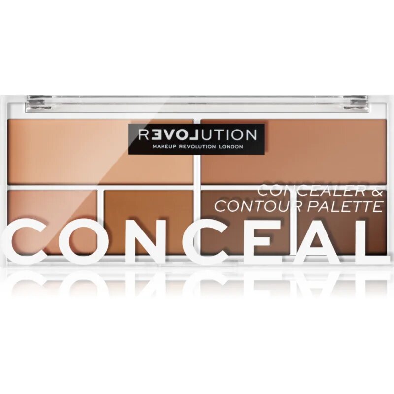 Revolution Relove Conceal Me paleta korektorjev odtenek Medium 28 g