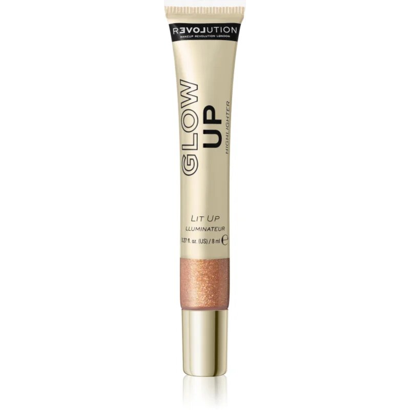 Revolution Relove Glow Up tekoči osvetljevalec odtenek Lit Up 8 ml