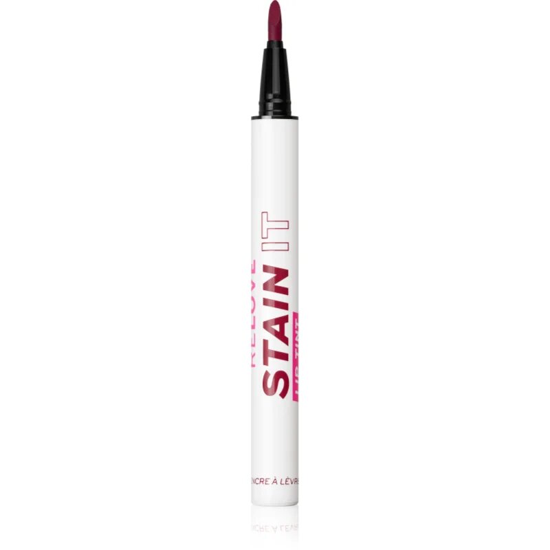 Revolution Relove Ink It flomaster za ustnice za dolgoobstojen učinek odtenek Mauve 0.5 ml