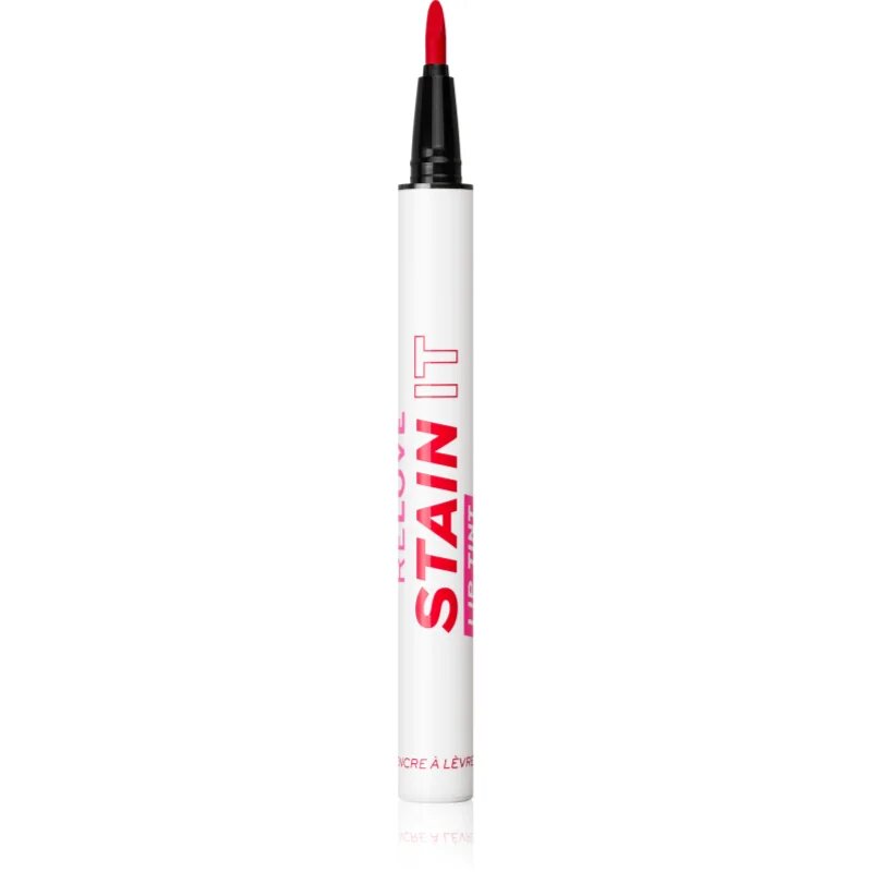 Revolution Relove Ink It flomaster za ustnice za dolgoobstojen učinek odtenek Pen Cherry 0.5 ml