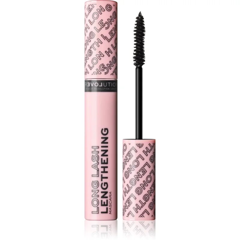 Revolution Relove Long Lash maskara za podaljšanje in ločevanje trepalnic odtenek Black 8 ml