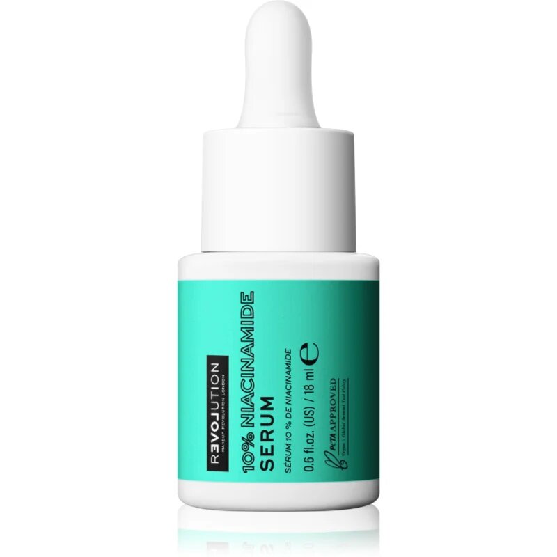 Revolution Relove Niacinamide 10% pomirjajoči serum za mastno in problematično kožo 18 ml