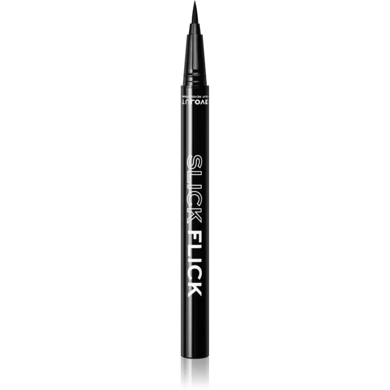 Revolution Relove Slick Flick natančno tekoče črtalo za oči odtenek Black 07 g