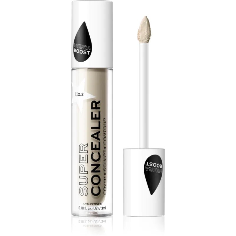 Revolution Relove Super Concealer vlažilni korektor odtenek C0.2 3 ml