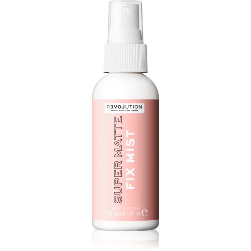 Revolution Relove Super Matte Fix pršilo za fiksiranje z mat učinkom 50 ml