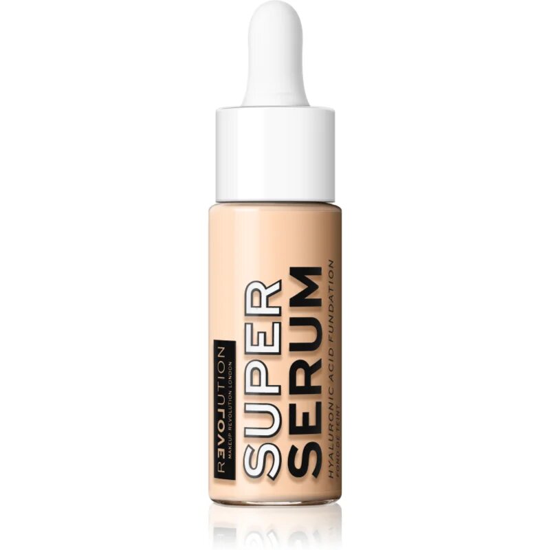 Revolution Relove Super Serum lahki tekoči puder s hialuronsko kislino odtenek F1 25 ml