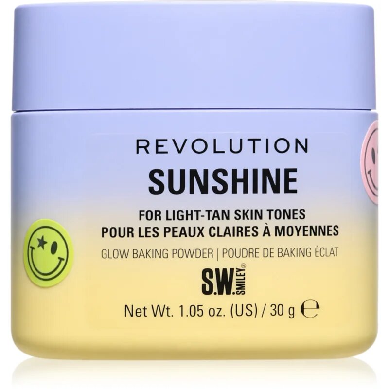 Revolution S.W.Smiley Sunshine puder v prahu 30 g