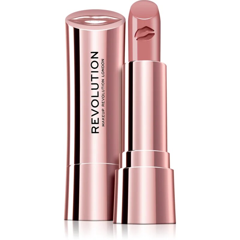 Revolution Satin Kiss žametna šminka odtenek White Wedding 3.5 g