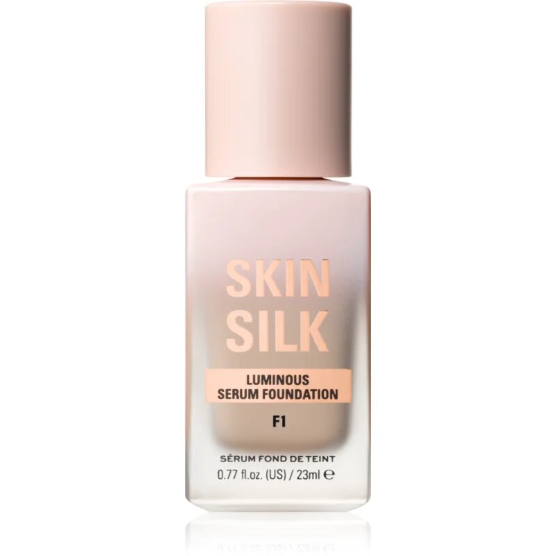 Revolution Skin Silk Serum Foundation lahki tekoči puder s posvetlitvenim učinkom odtenek F1 23 ml
