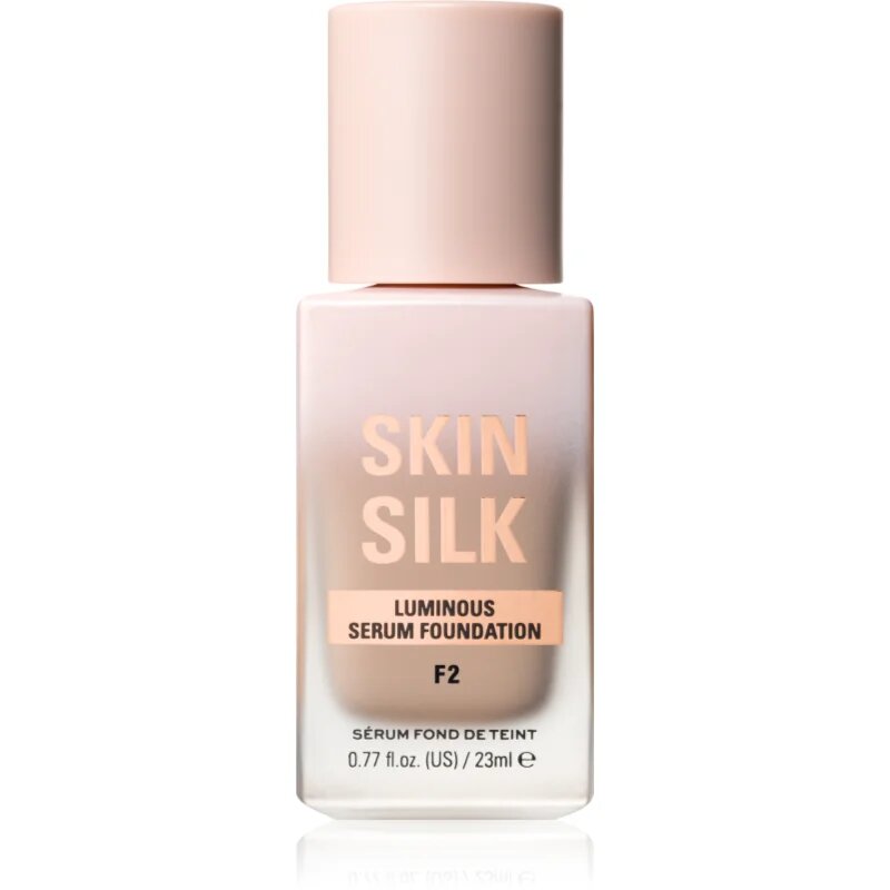 Revolution Skin Silk Serum Foundation lahki tekoči puder s posvetlitvenim učinkom odtenek F2 23 ml