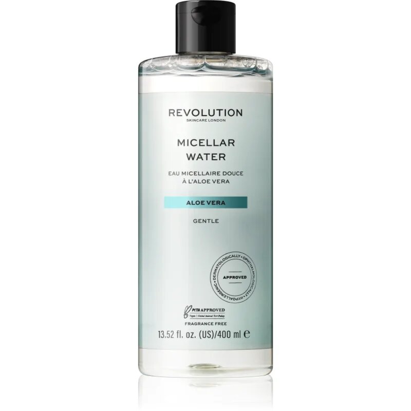Revolution Skincare Aloe Vera nežna micelarna voda z aloe vero 400 ml