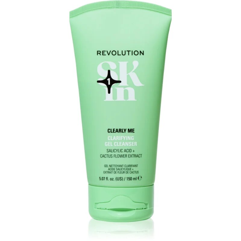 Revolution Skincare Clearly Clarify 2% Salicylic Acid Clarifying Cleansing Gel čistilni gel za obraz 150 ml