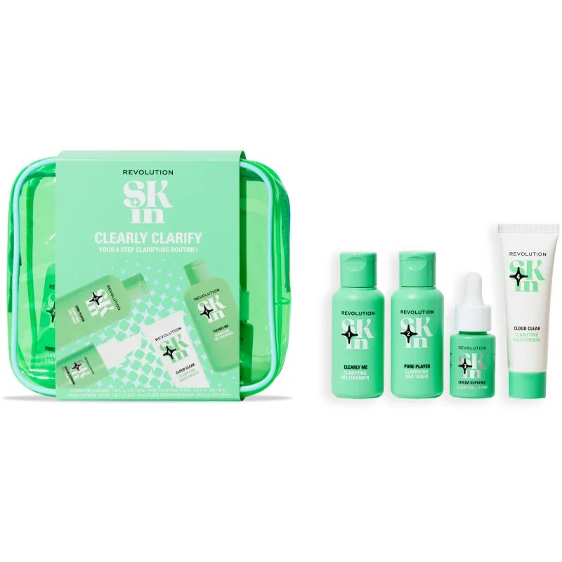 Revolution Skincare Clearly Clarify 4 Step Starter Kit darilni set za obraz
